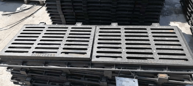 吴川球墨铸铁连体双篦展示